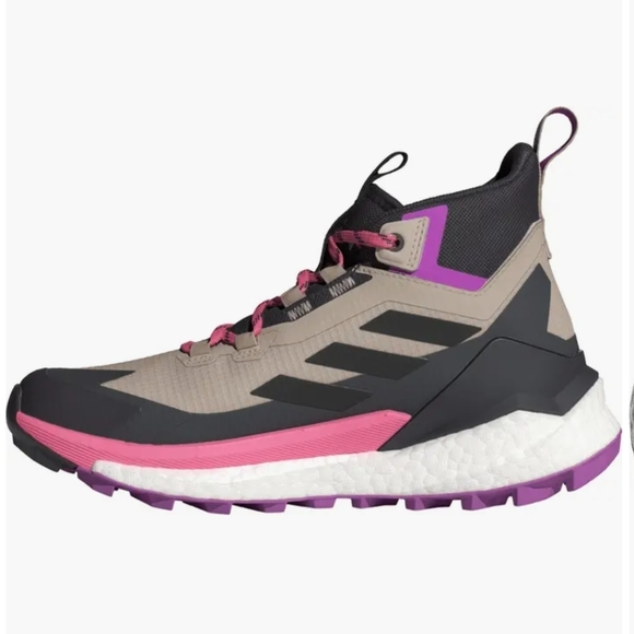 Terrex Free Hiker 2.0 Mid Women Size 10 Gore-Tex Waterproof Hiking Shoe 102025 - Picture 5 of 10